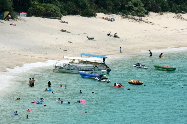 热带海滩-外间渡嘉敷岛，冲绳岛日本 — 图库照片