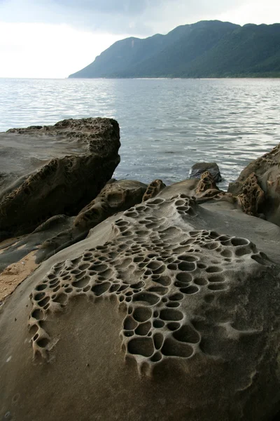 Felsformation - iriomote jima island, okinawa, japan — Stockfoto