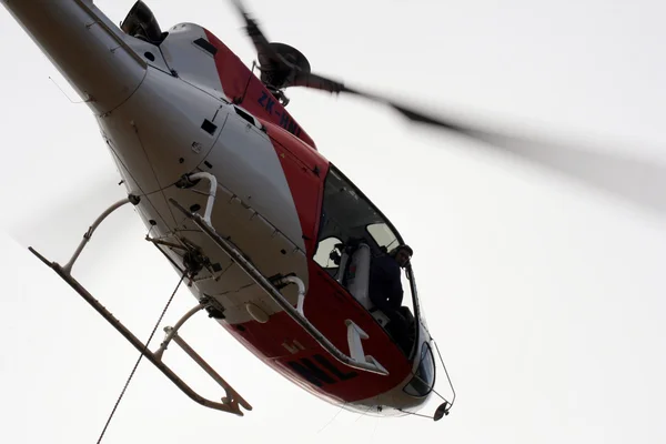 Helicóptero - Parque Nacional Tongariro, Nova Zelândia — Fotografia de Stock
