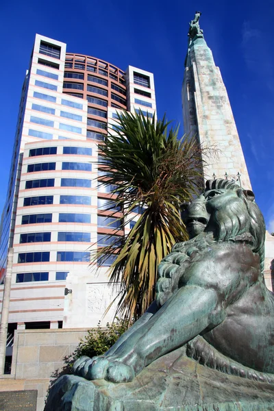 Parlamento binaları, wellington, Yeni Zelanda — Stok fotoğraf