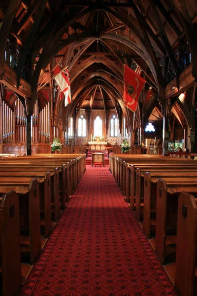 Old St Paul 's, Wellington, New Zealand — стоковое фото