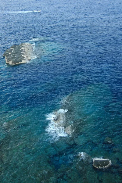 海-日本与那国岛，冲绳岛， — 图库照片