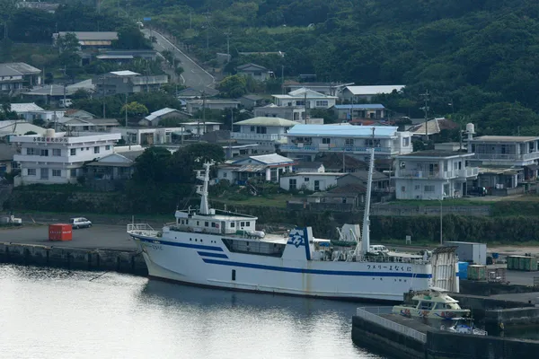 Barca - Isola di Yonaguni, Okinawa, Giappone — Foto Stock