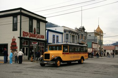 Skagway Alaska, ABD bir sahil kasabası