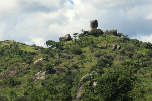 Nabigereka rock - remote västra uganda — Stockfoto