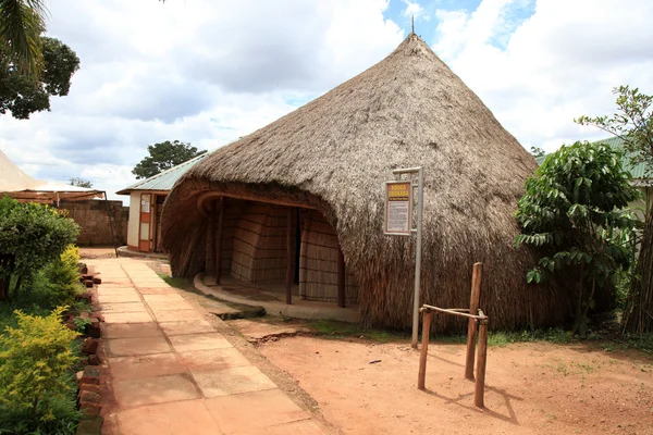 Kasubi groby - uganda, Afryka — Zdjęcie stockowe