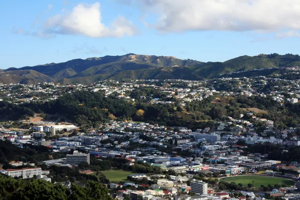 Visa från mt victoria, wellington, Nya Zeeland — Stockfoto