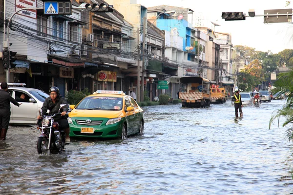 방콕, 태국 11 월 17 일: 방콕, 태국 홍수 — 스톡 사진