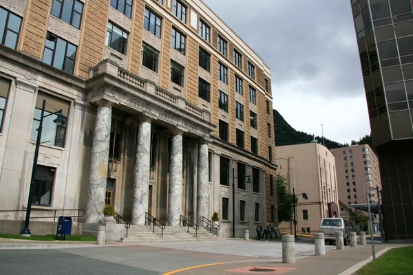 Az állami tőke épület - Juneau, Alaska, Amerikai Egyesült Államok — Stock Fotó