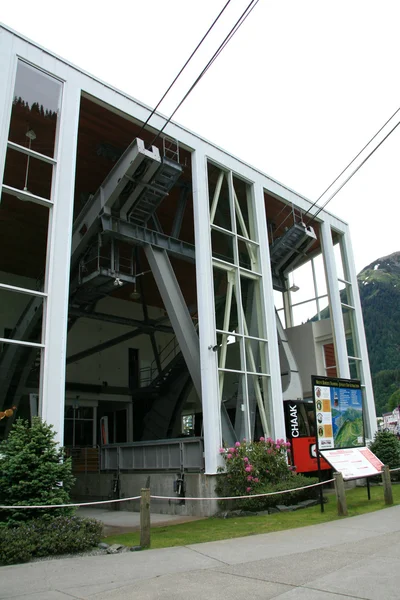 Tram, juneau, alaska, Verenigde Staten — Stockfoto