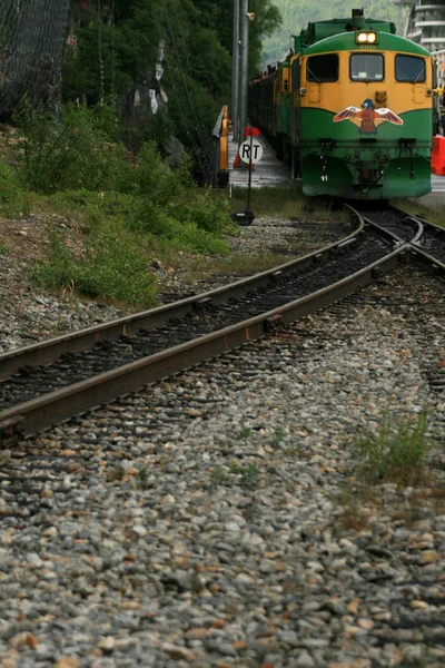 Train historique - Skaguay, Alaska, USA — Photo