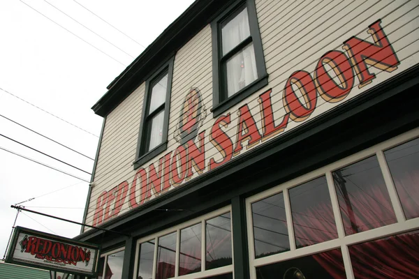 Skagway una ciudad costera en Alaska, EE.UU. — Foto de Stock