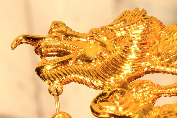 Golden Dragon in Chinatown — Stock Photo, Image