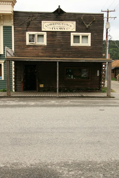 Skagway Alaska, ABD bir sahil kasabası — Stok fotoğraf