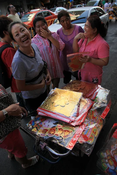 BANGKOK, - JANEIRO 23: Ano Novo Chinês 2012 - Celebrações em — Fotografia de Stock