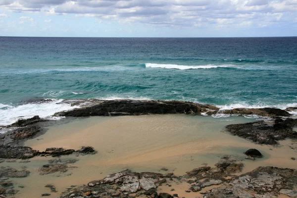 Champagne zwembaden - fraser eiland, unesco, Australië — Stockfoto