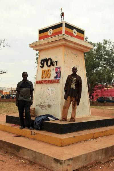독립 기념비-Soroti, 우간다, 아프리카 — 스톡 사진