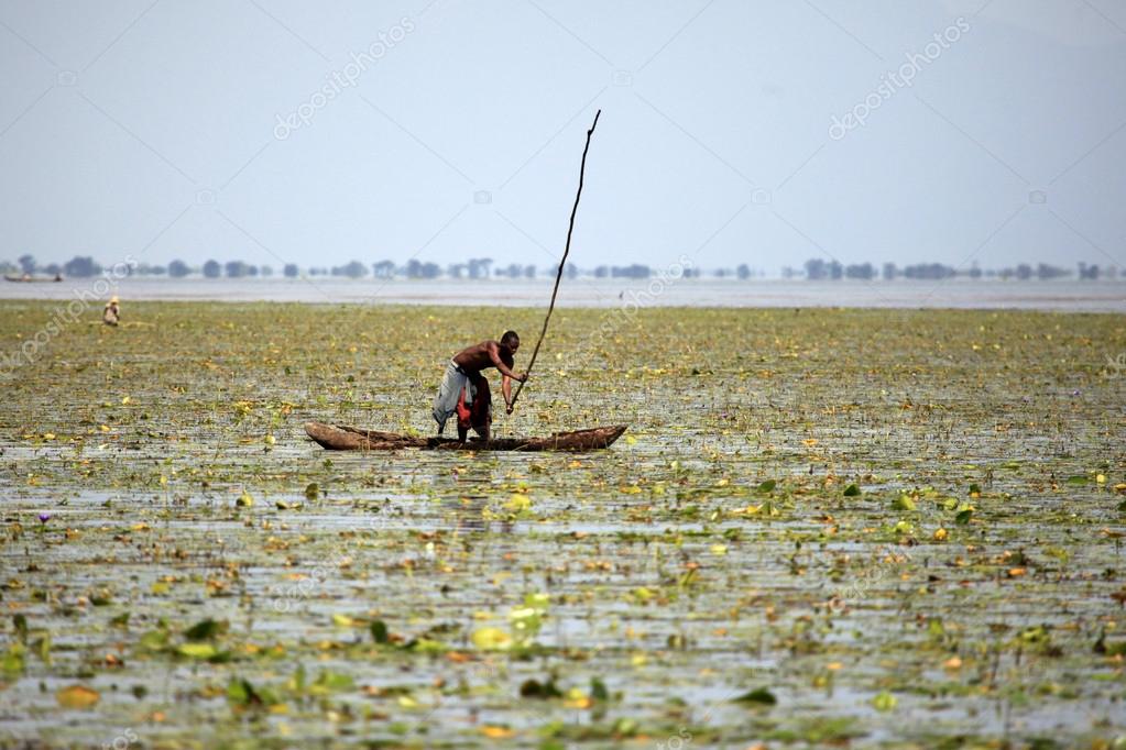 Traditional Fishing Technique Uganda, Africa Stock Photo by ©imagex