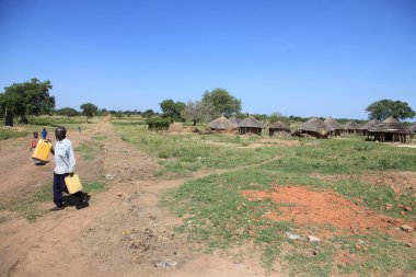 köy, uganda, Afrika