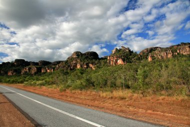 yol - kakadu Ulusal Parkı, Avustralya