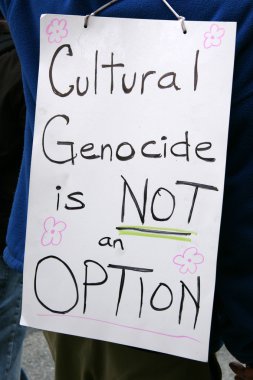 Tibet Özgürlük protesto, vancouver, Kanada (22nd Mart 2008)