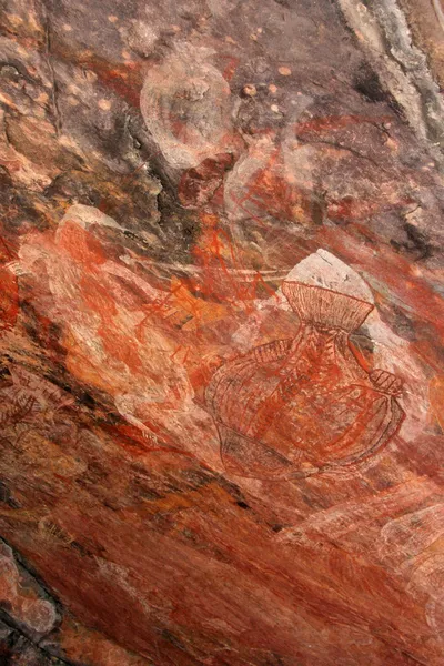 Aboriginal Rock Art - Parcul Național Kakadu, Australia — Fotografie, imagine de stoc