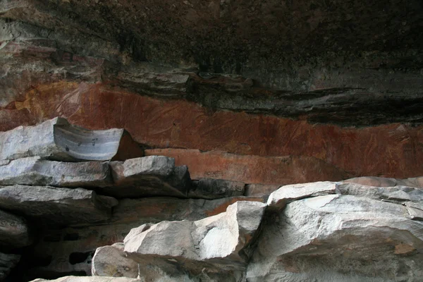 Aboriginal Rock Art - Национальный парк Какаду, Австралия — стоковое фото
