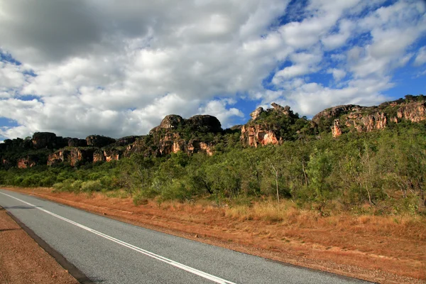 Straße - Kakadu Nationalpark, Australien — Stockfoto