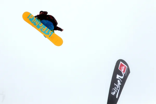 Βανκούβερ - 28 Μαρτίου: Quiksilver Snowboard σνόουμπορντ Comp — Φωτογραφία Αρχείου