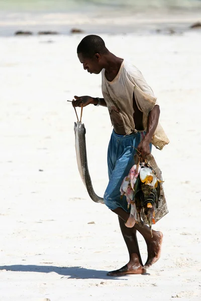 Παραλία Ματέμουε, Ζανζιβάρη — Φωτογραφία Αρχείου