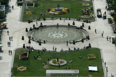 odori park, sapporo city, Japonya