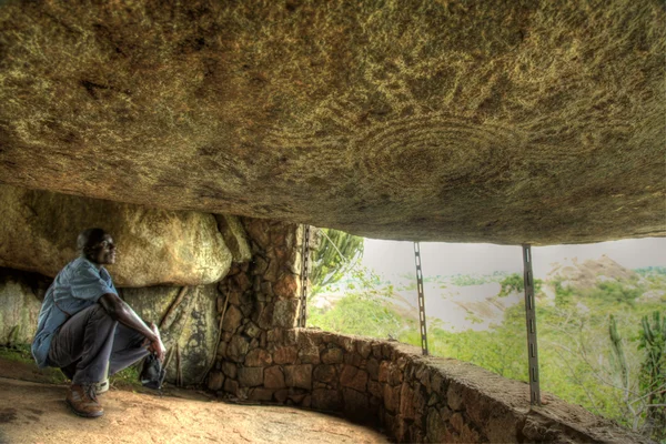 Grotte di Nyero Rock - Uganda, Africa — Foto Stock