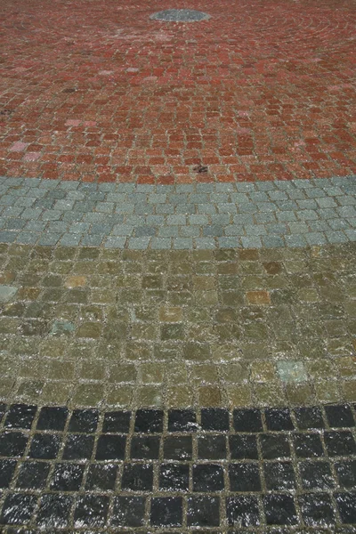 Floor Tiles - Odori Park, Sapporo City, Japan — Stock Photo, Image