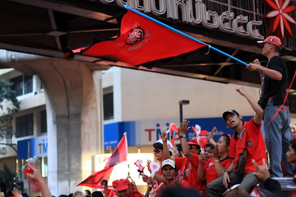 BANGKOK - NOV 19: Manifestazione della protesta delle camicie rosse - Thailandia — Foto Stock