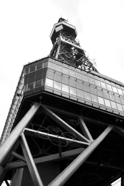 Sapporo televizyon Binası kule, japan — Stok fotoğraf