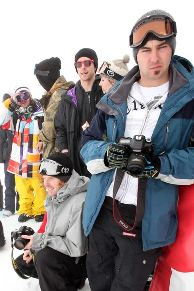 Vancouver - 28 Mart: Quiksilver Snowboard Snowboard Comp — Stok fotoğraf