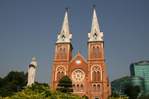 Notre Dame, Ho Chi Minh, Vietnam — Zdjęcie stockowe