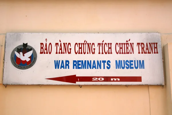 Savaş kalıntıları Müzesi, ho chi minh, vietnam — Stok fotoğraf