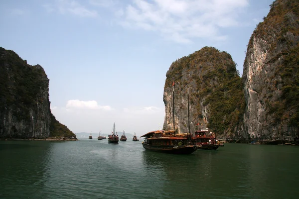 Halong bay (unesco), Wietnam — Zdjęcie stockowe