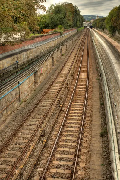 Tren yolu — Stok fotoğraf