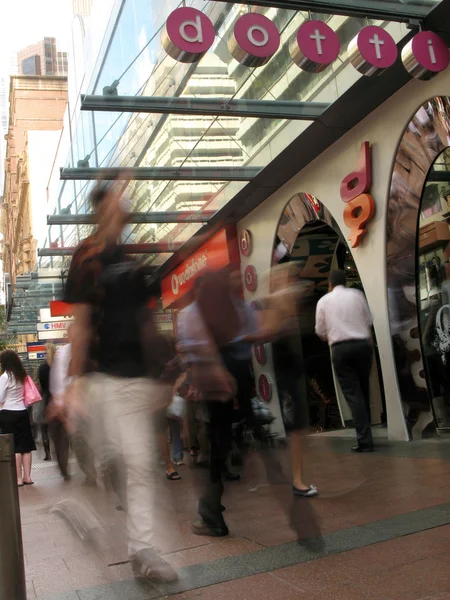 Elfoglalt város utca - Sydney, Ausztrália — Stock Fotó