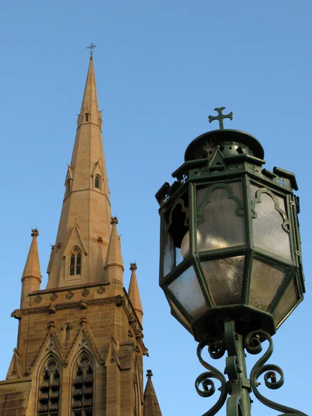 Собор Сент-Мері, Сідней, Австралія — стокове фото