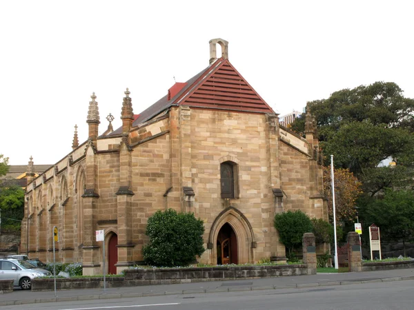 Kerk - de rotsen, sydney, Australië — Stockfoto