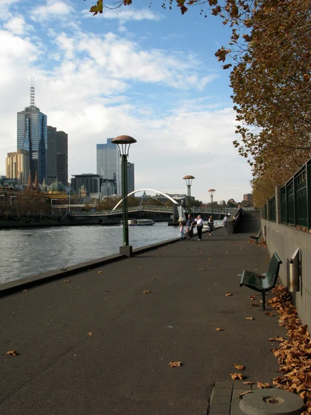 Southbank, melbourne, Australië — Stockfoto