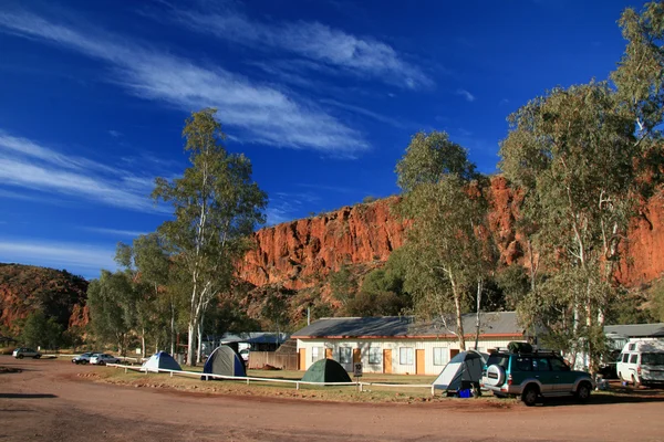 Glen helen village, australien — Stockfoto