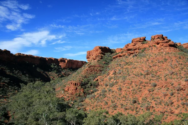Kings canyon, watarrka national park, Austrálie — Stock fotografie