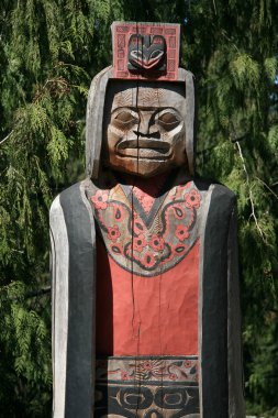 bir korkuluk - capilano Asma Köprüsü, vancouver, Kanada