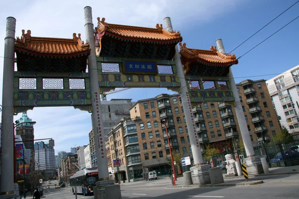 Porte d'entrée Chinatown - Vancouver, C.-B., Canada — Photo