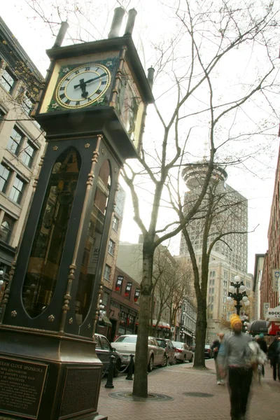 Reloj de vapor - Gastown, Vancouver, BC, Canadá — Foto de Stock