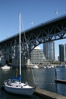 Dock - granville adanın, vancouver, Kanada